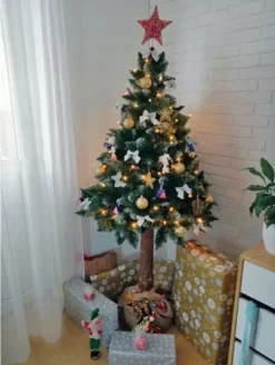 Weihnachtsbaum Diamant Kiefer Auf Naturstamm Mit Zapfen Dichter Christbaum 180cm -Künstliche Weihnachtsbäume das Geschäft 000348b2866fcafaa6808ad2ccfa3950