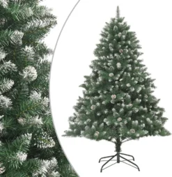 VidaXL Künstlicher Weihnachtsbaum Mit Ständer 210 Cm PVC