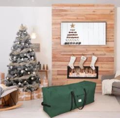 Weihnachtsbaum Aufbewahrungstasche 125 Cm Weihnachtsbaumtasche Transporthülle Weihnachtsbäume Tannenbaum Aufbewahrung Tasche - Rechteck Grün [125] -Künstliche Weihnachtsbäume das Geschäft 051d926e7f6f4cd0ca70d3831823d2aa