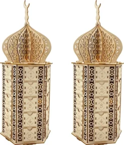 Ramadan Kalender 2023 Für Kinder, DIY Holz Ramadan Mubarak Adventskalender Mit Schubladen, Mond Sterne Lichter Kalender, Tischdekoration, Muslimische Islamische Dekoration, Partyzubehör -Künstliche Weihnachtsbäume das Geschäft 05fc53a1e7d7b9b923cedde279665c4e