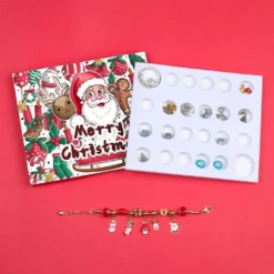 Weihnachten Adventskalender Weihnachts Countdown DIY Armband Kit 24 Tage WeihnachtsarmbandEin Weihnachtsgeschenk Für Mädchen -Künstliche Weihnachtsbäume das Geschäft 068b91f0cdef758e8792117ad7ed249c