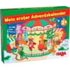 Haba Spielwaren HABA 306266 Mein Erster Adventskalender – Auf Dem Weihnachtsmarkt Adventskalender Zum Spielen Saison Adventskalender Adventskalender Z. Lesen U. Basteln/Umklappen Etc.