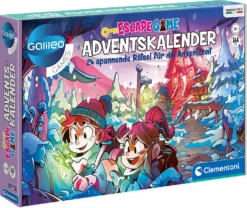 Clementoni Spielwaren Galileo Escape Game - Adventskalender 2021 Adventskalender Zum Spielen Saison Adventskalender Sw13116 Blackoffer2022