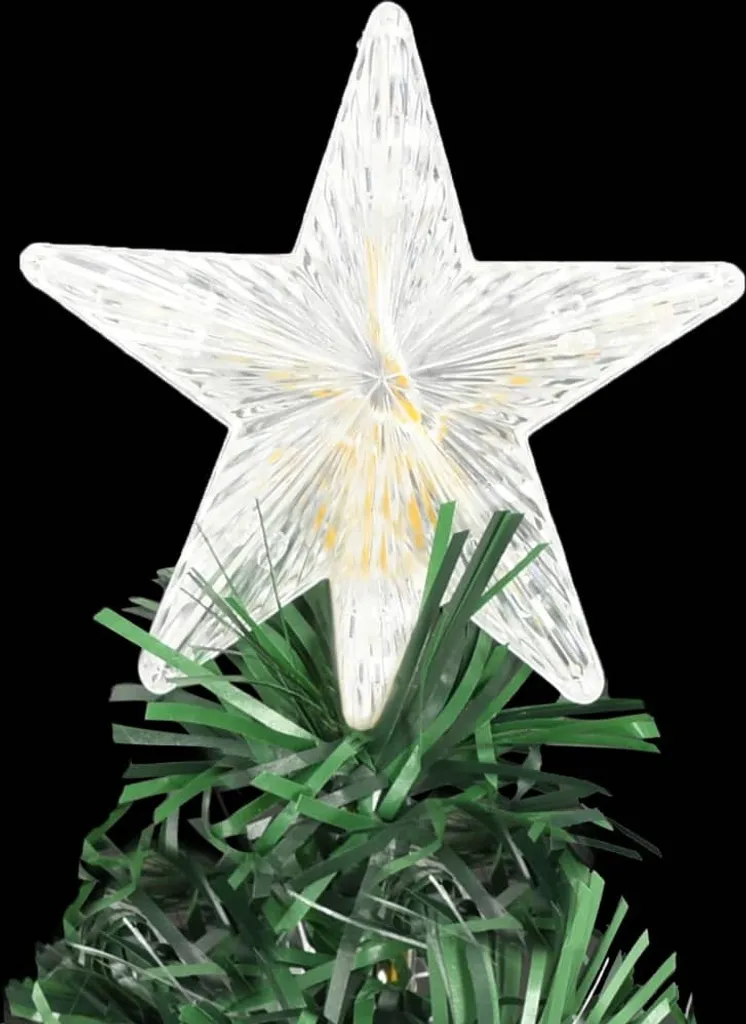 VidaXL Künstlicher Weihnachtsbaum Mit Ständer/LED 120 Cm Fiberoptik 4 VidaXL Künstlicher Weihnachtsbaum Mit Ständer/LED 120 Cm Fiberoptik – Bild 4