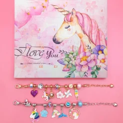 Adventskalender 2022, Einhorn Kinderschmuck Mit 22 Charms Und 2 Armbändern Weihnachtskalender Für Jungen, Mädchen, Kinder, Weihnachten Advent Calendar Weihnachtsgeschenk -Künstliche Weihnachtsbäume das Geschäft 0e9ce03323df68737142fb6140915946