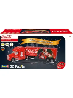 Revell Gmbh ADV.KAL.22 COCA COLA TRUCK PZ 3D TRUCK PZ 3D