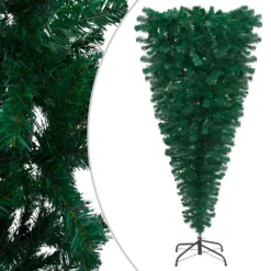 VidaXL Künstlicher Weihnachtsbaum Mit Ständer Umgekehrt Grün 150 Cm