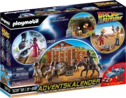 PLAYMOBIL Weihnachten 70576 Adventskalender "Back To The Future Part III"