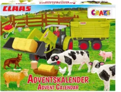 CRAZE 11367799 Adventskalender Claas 45x33,5x8cm - -Künstliche Weihnachtsbäume das Geschäft 114b48387d44cb734a77ded9160f2333