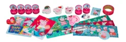 Trendhaus Undercover PIHP8024 Adventskalender Für Mädchen Jungs Mit 24 Schrein Überraschungen, Niedliches Peppa Pig Motiv, Ca. 45 X 32 X 3 Cm + GRATIS 3er Set Sticker -Künstliche Weihnachtsbäume das Geschäft 1509e2d96fac19300a9070dcad550449