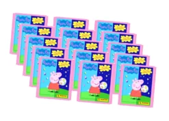 Panini Peppa Pig Wutz Sticker - Spiele Mit Gegensätzen (2021) - Peppa Pig Sammelsticker - 15 Booster