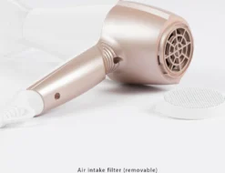 ProfiCare PC-HT 3010 Kompakter Haartrockner, 3 Temperatur-/Leistungsstufen, Ionisierungsfunktion, 2 Gebläsestufen, Cool Shot, Weiß-Champagner -Künstliche Weihnachtsbäume das Geschäft 167f383567d166e16af5feffa15ec327