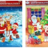 2er Set Glitzer Adventskalender Unser Sandmännchen Mit Bildern Zum öffnen Gr. A4