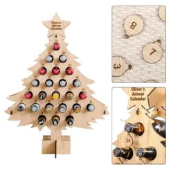 24 Tage Weihnachtsbaum Weinregal Countdown Kalender,Aus Holz Für Partydekoration Weihnachtsdekoration -Künstliche Weihnachtsbäume das Geschäft 1eb6e3079518abb94ed7d675e63f2fc6