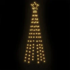 VidaXL LED-Weihnachtsbaum Kegelform Warmweiß 108 LEDs 70x180 Cm 12 VidaXL LED-Weihnachtsbaum Kegelform Warmweiß 108 LEDs 70x180 Cm -Künstliche Weihnachtsbäume das Geschäft 1ef6199e6e4b2173e41ce977da5eefd9