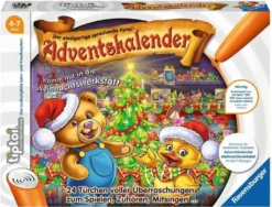 Ravensburger 8407 Adventskalender Tiptoi Für Kinder Ab 4 Jahren