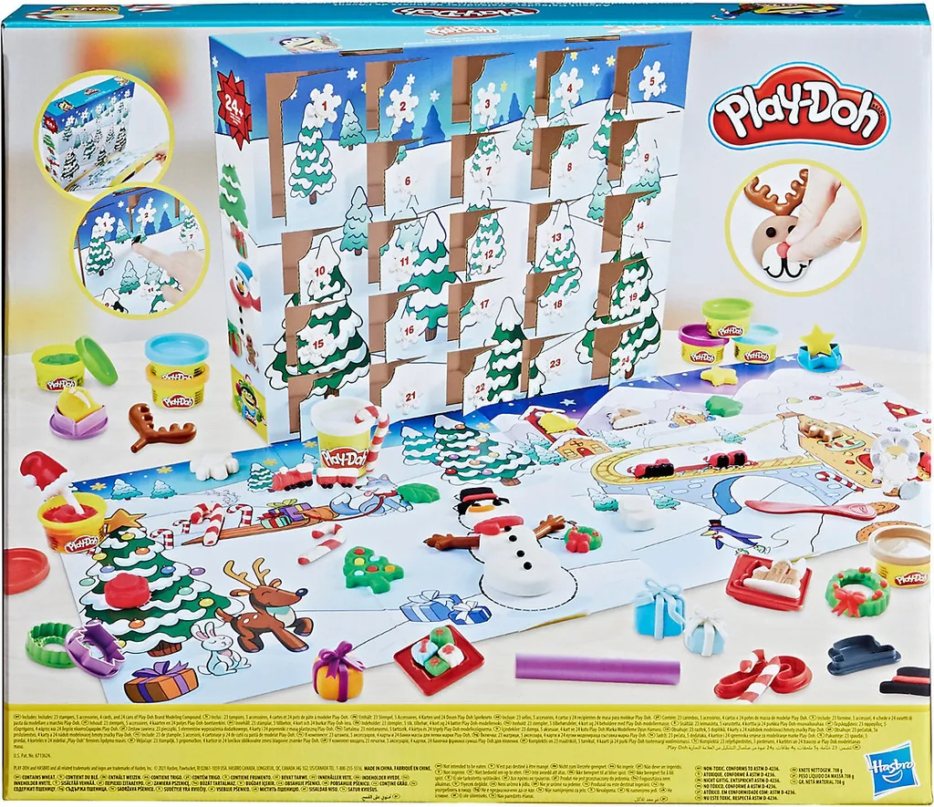 Hasbro Spielwaren Play-Doh Adventskalender Spielset Adventskalender Zum Spielen Saison Adventskalender HK22 4 Hasbro Spielwaren Play-Doh Adventskalender Spielset Adventskalender Zum Spielen Saison Adventskalender HK22 – Bild 4