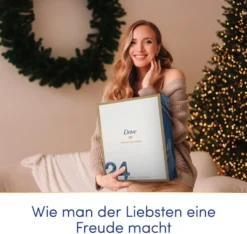 Dove Adventskalender 2022 Für Frauen Mit 24 Ausgewählten Dove Pflegeartikeln & Accessoires, Limitierter Weihnachtskalender, Einzigartiges Pflegeset Für Die Adventszeit -Künstliche Weihnachtsbäume das Geschäft 2219e2c3a5fa923151b1b6a98157eb19