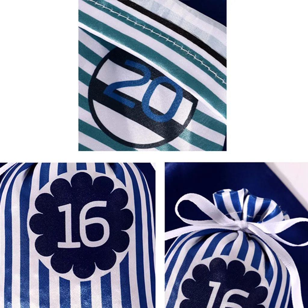 24 Stück Adventskalender Zum Befüllen Weihnachtskalender Weihnachten Säckchen,Adventskalender 2022, Rot 5 24 Stück Adventskalender Zum Befüllen Weihnachtskalender Weihnachten Säckchen,Adventskalender 2022, Rot – Bild 5