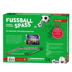ROTH Fußballspaß Adventskalender 2022 - Fußball Kalender Mit 24 Gadgets Für Die Weltmeisterschaft In Der Adventszeit -Künstliche Weihnachtsbäume das Geschäft 22cf585a8d785afdfa3d12fa898e879c