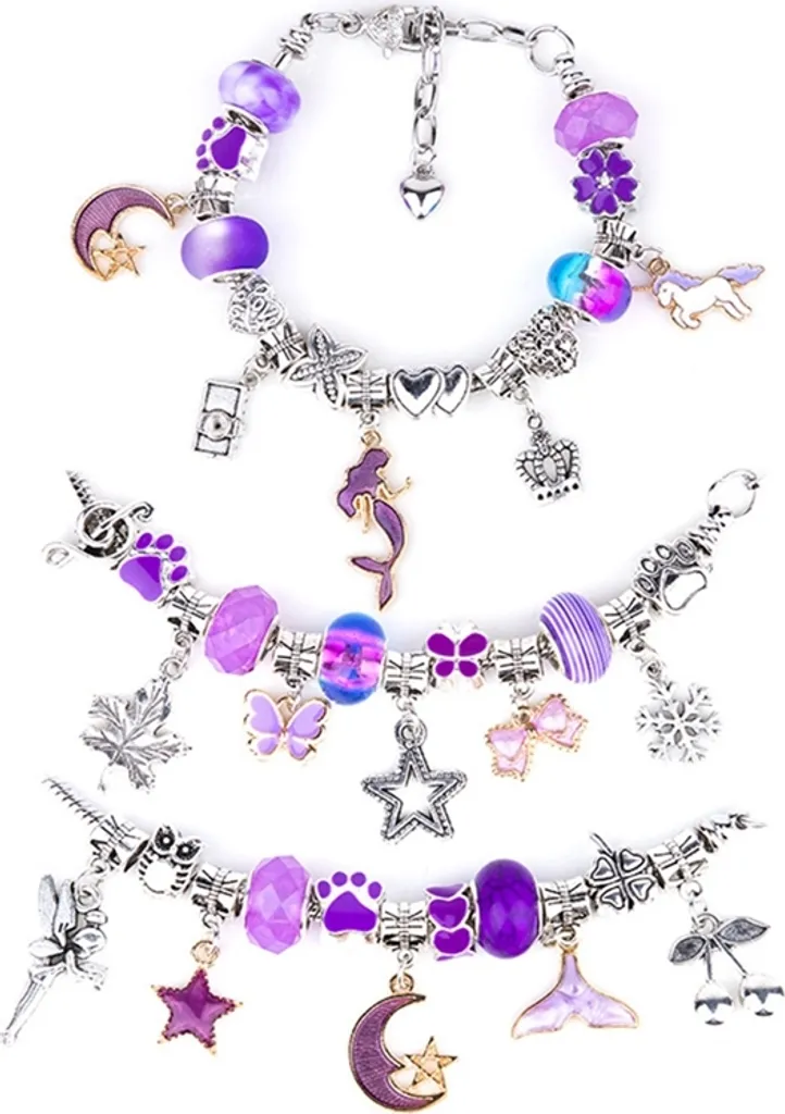 Adventskalender 2022, Mädchen Geschenke 6-12 Jahre Schmuck Basteln Mädchen Geschenke Für Mädchen Kinderspielzeug Mädchen Bettelarmband Bausatz DIY Kinderspielzeug Von 6 7 8 9 10 11 Jahren (Violett) 2 Adventskalender 2022, Mädchen Geschenke 6-12 Jahre Schmuck Basteln Mädchen Geschenke Für Mädchen Kinderspielzeug Mädchen Bettelarmband Bausatz DIY Kinderspielzeug Von 6 7 8 9 10 11 Jahren (Violett) – Bild 2