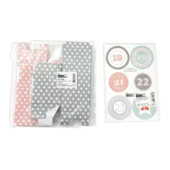 DIY Adventskalender Vorfreude Zum Befüllen,Faltschachteln 12x Rosa,weiße Sterne,12x Grau,weiße Sterne 7x7x7cm (gefaltet), XL Ziffern Pastell/Weihnachten,Aufkleber,Würfelbox,Faltverpackung,Schachteln 5 DIY Adventskalender Vorfreude Zum Befüllen,Faltschachteln 12x Rosa,weiße Sterne,12x Grau,weiße Sterne 7x7x7cm (gefaltet), XL Ziffern Pastell/Weihnachten,Aufkleber,Würfelbox,Faltverpackung,Schachteln -Künstliche Weihnachtsbäume das Geschäft 23ab322e9c05d1b99d9e1b2bf6cab768