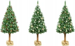 Künstlicher Weihnachtsbaum 180 Cm Schnee Kiefer Christbaum Tannenbaum Mit Stamm Diamond Pine -Künstliche Weihnachtsbäume das Geschäft 251c03967617d2385256e36ea809f9d0
