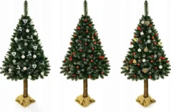 JPM Künstlicher Tannenbaum Mit Kristallelementen Naturstamm Inkl. Ständer Weihnachtsbaum Christbaum 220 Cm -Künstliche Weihnachtsbäume das Geschäft 2561c802a15c3ed2c4dbc1191ca7a785