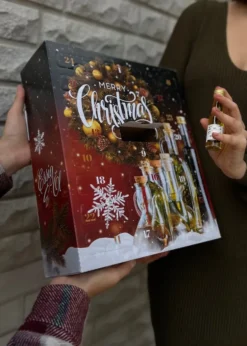 Öl & Essig Adventskalender 2022 I Aromatischer Weihnachtskalender Oel Essig Balsamico Mit 24 Überraschungen. Ausgefallenes Delikatessen Geschenkset Für Hobbyköche Und Genießer I 480ml -Künstliche Weihnachtsbäume das Geschäft 2590b9c1fb59f4c94e1a43418737b190