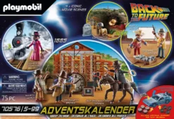 PLAYMOBIL Weihnachten 70576 Adventskalender "Back To The Future Part III" -Künstliche Weihnachtsbäume das Geschäft 26236c0d2ab0e297a199bb5bba67b026