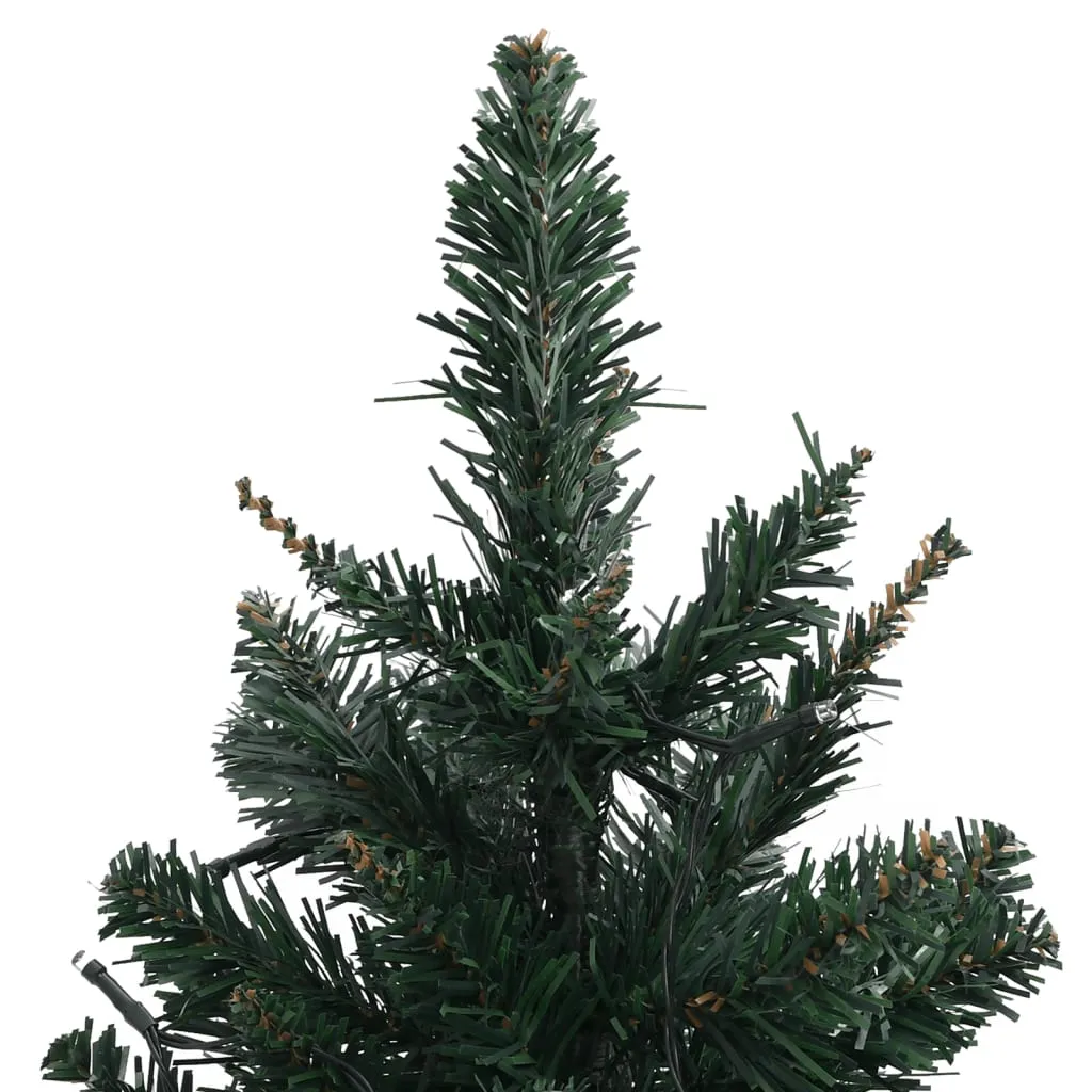 VidaXL Künstlicher Weihnachtsbaum Mit Ständer Und LEDs Grün 90 Cm PVC 4 VidaXL Künstlicher Weihnachtsbaum Mit Ständer Und LEDs Grün 90 Cm PVC – Bild 4