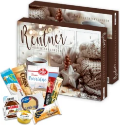 Itenga Adventskalender Rentner Mit Frühstücksartikeln - Motiv TeeTasse -Künstliche Weihnachtsbäume das Geschäft 2962c83922d0b14f9689d32300761196