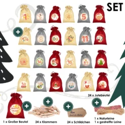 KESSER® Adventskalender Zum Befüllen 24 Jutebeutel Gedruckte Stoffbeutel Kinder Weihnachtskalender Zum Selber Befüllen Inkl.. 24x Schildchen + 1 Großer Aufbewahrungsbeutel Stoff, Farbe:Rot, Größe:16x12cm 10 KESSER® Adventskalender Zum Befüllen 24 Jutebeutel Gedruckte Stoffbeutel Kinder Weihnachtskalender Zum Selber Befüllen Inkl.. 24x Schildchen + 1 Großer Aufbewahrungsbeutel Stoff, Farbe:Rot, Größe:16x12cm -Künstliche Weihnachtsbäume das Geschäft 2a06368cd0306a2b4ecd65da46f1caf6 2