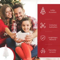 HOMCOM Weihnachtsbaum 1,2 M Christbaum Kunsttanne 130 Zweige Mit RGB Led-Leuchten Metallfuß PVC Weiß Ø45 X 120H Cm -Künstliche Weihnachtsbäume das Geschäft 2a5cbb9751c41145aedb7da7789091c7