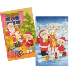 2er Set Glitzer Adventskalender Unser Sandmännchen Mit Bildern Zum öffnen Gr. A4 -Künstliche Weihnachtsbäume das Geschäft 2c3a0748de0b479eb80ad105cc67507f