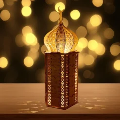Ramadan Kalender Lampe, Eid Mubarak Adventskalender Mondsternlampe, Muslimische Countdown Kalender Aus Holz Mit 30 Schubladen, Mubarak Kalendertischdekoration Mit LED-Beleuchtung -Künstliche Weihnachtsbäume das Geschäft 2c795d5faa1ed2200d9f51a7b8088c9b