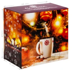 Corasol Premium Kinderkrimi & Tee Adventskalender Mit 24 Fruchtigen & Weihnachtlichen Teemischungen Im Pyramidenbeutel (89 G) -Künstliche Weihnachtsbäume das Geschäft 2c9ed5783e01e0b02962ae649165b57f