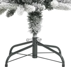 VidaXL Künstlicher Weihnachtsbaum Beschneit Schlank 240 Cm PVC&PE -Künstliche Weihnachtsbäume das Geschäft 2e56f2134efe3eaa46c57ccbf36904e0