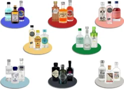 Gin Adventskalender Tasting - 24 Verschiedene Gin Miniaturen Im Adventskalender Probierset - Entdecke Deinen Lieblings Gin -Künstliche Weihnachtsbäume das Geschäft 2ed07639952adf460ade0992430013e5