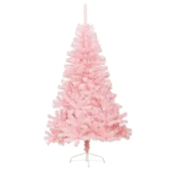 VidaXL Künstlicher Halb-Weihnachtsbaum Mit Ständer Rosa 150 Cm PVC -Künstliche Weihnachtsbäume das Geschäft 2fffcec3b8ab1a22c36d9232418cbad0