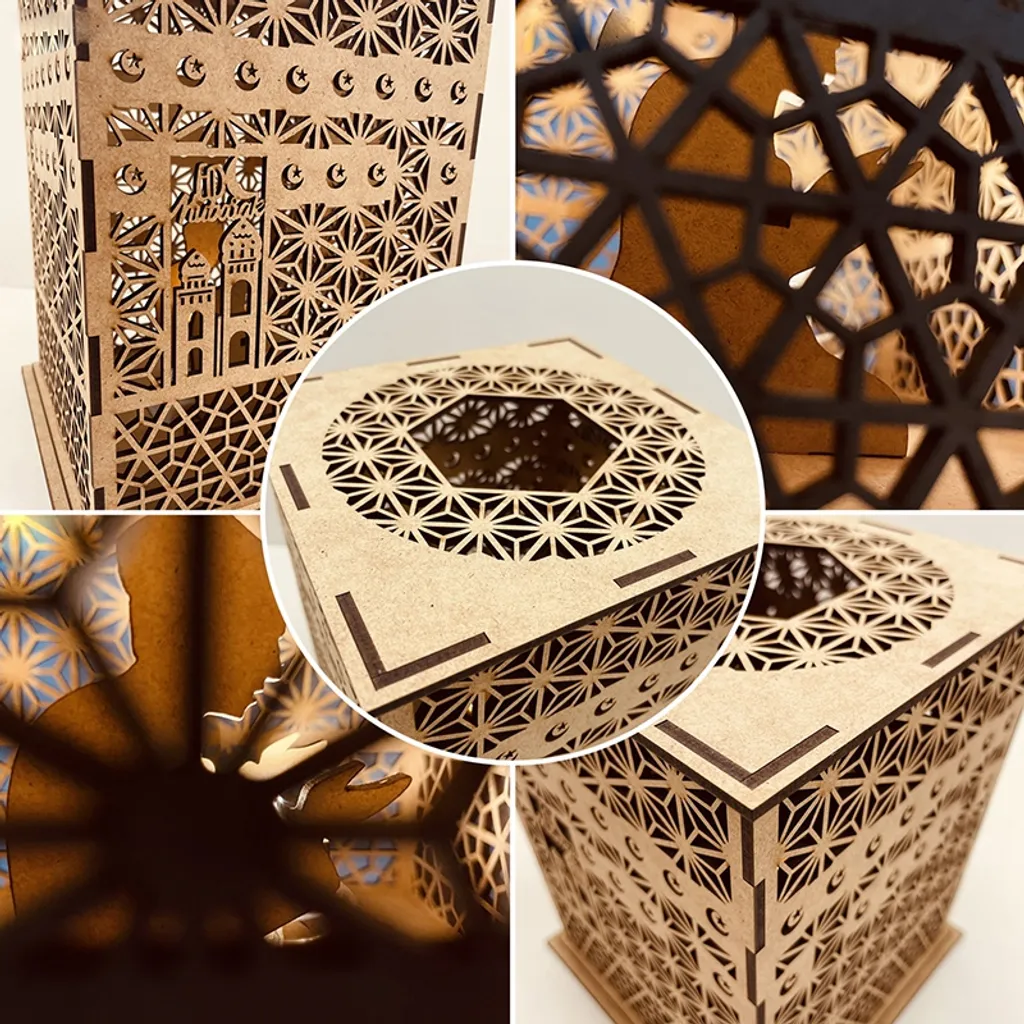 2 STK LED Ramadan Kalender Holz Eid Mubarak Ramadan Muslim Islamisch LED Adventskalender 11 2 STK LED Ramadan Kalender Holz Eid Mubarak Ramadan Muslim Islamisch LED Adventskalender – Bild 11