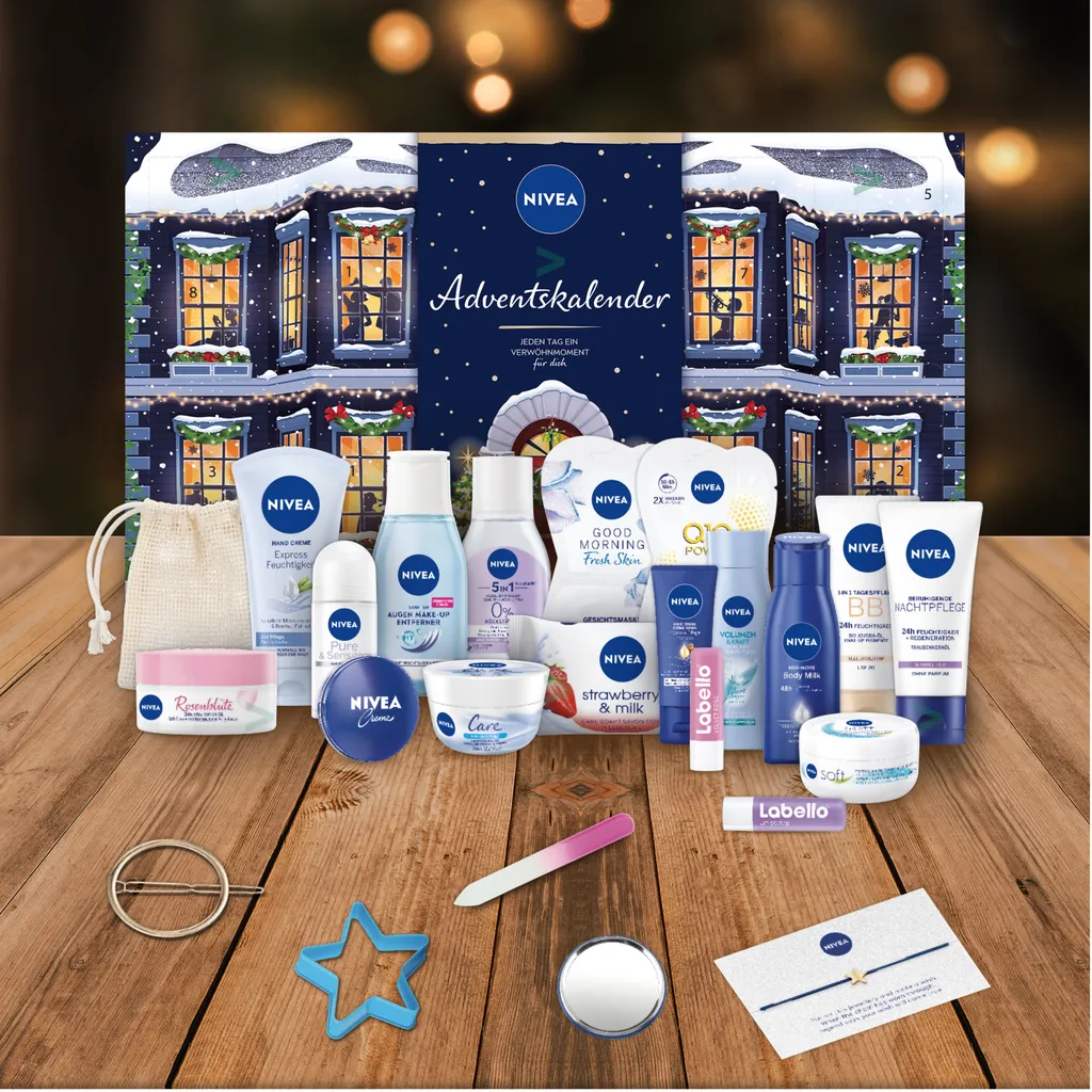 Nivea Adventskalender 2022 "Jeden Tag Ein Verwöhnmoment Für Dich" 2 Nivea Adventskalender 2022 "Jeden Tag Ein Verwöhnmoment Für Dich" – Bild 2