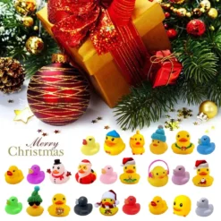2022 Weihnachten Adventskalender, 24 Tage Ente Spielzeug Weihnachts Countdown Kalender Blindbox Weihnachtsgeschenk Für Erwachsene Und Kinder -Künstliche Weihnachtsbäume das Geschäft 359c907e5dd700d5003208d3bac87313 1