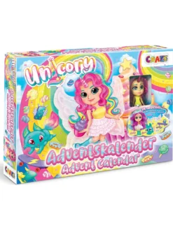 CRAZE Spielwaren Adventskalender - Unicory Adventskalender Zum Spielen Saison Adventskalender