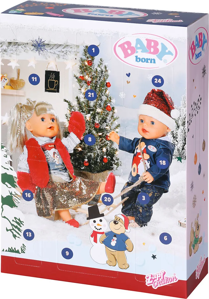 Zapf Creation Spielwaren BABY Born® Adventskalender Adventskalender Zum Spielen Saison Adventskalender BABY Born Adventskalender 1 Zapf Creation Spielwaren BABY Born® Adventskalender Adventskalender Zum Spielen Saison Adventskalender BABY Born Adventskalender