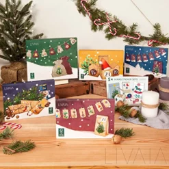LIVAIA Adventskalender Zum Befüllen -Künstliche Weihnachtsbäume das Geschäft 3b4be394fe07906e5e95cc0e4e193f7d