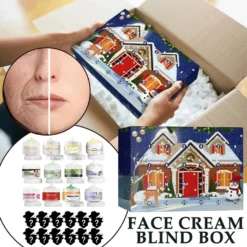 Weihnachts Beauty Adventskalender Mit 24 Zufällig Ausgewählten Feuchtigkeitsspendenden Gesichtscremes -Künstliche Weihnachtsbäume das Geschäft 3c0030e13254c11790613362317c7792