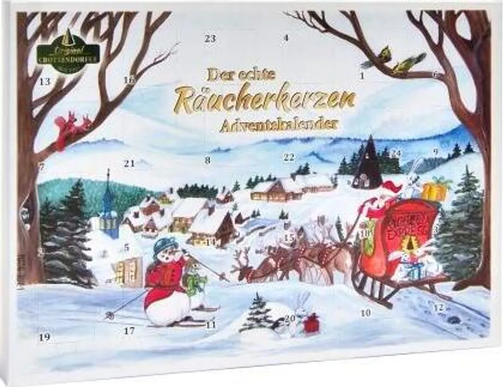 Der Echte Räucherkerzen Adventskalender Mit 24 Verschiedenen Crottendorfer Räucherkerzen 1 Der Echte Räucherkerzen Adventskalender Mit 24 Verschiedenen Crottendorfer Räucherkerzen