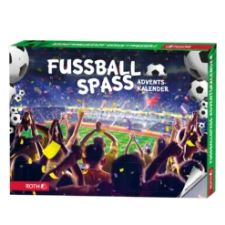 ROTH Fußballspaß Adventskalender 2022 - Fußball Kalender Mit 24 Gadgets Für Die Weltmeisterschaft In Der Adventszeit