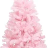 VidaXL Künstlicher Weihnachtsbaum Mit Ständer Rosa 120 Cm PVC